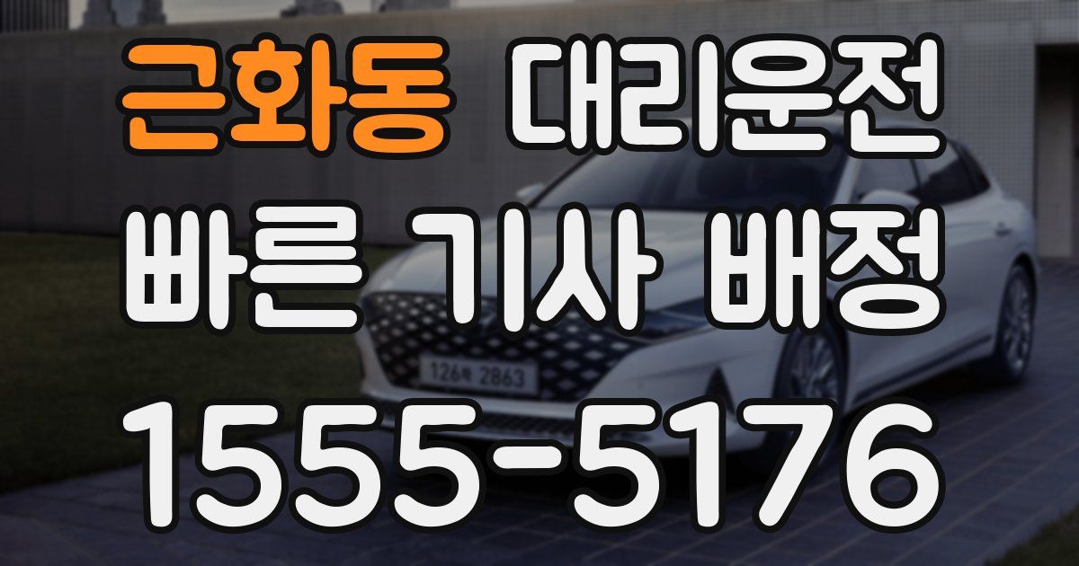 일일대리기사