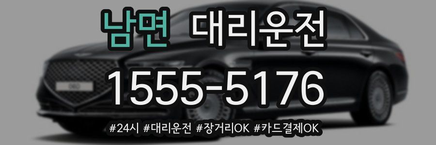남면 대리운전