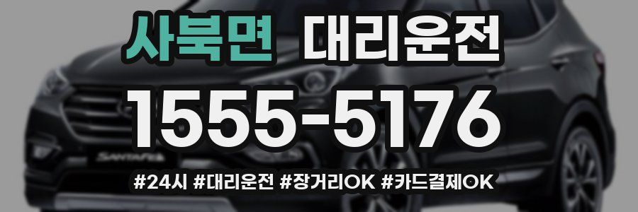 사북면 대리운전