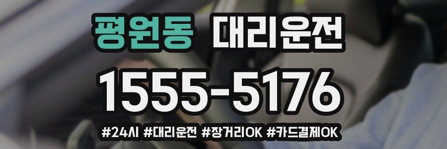 평원동 대리운전