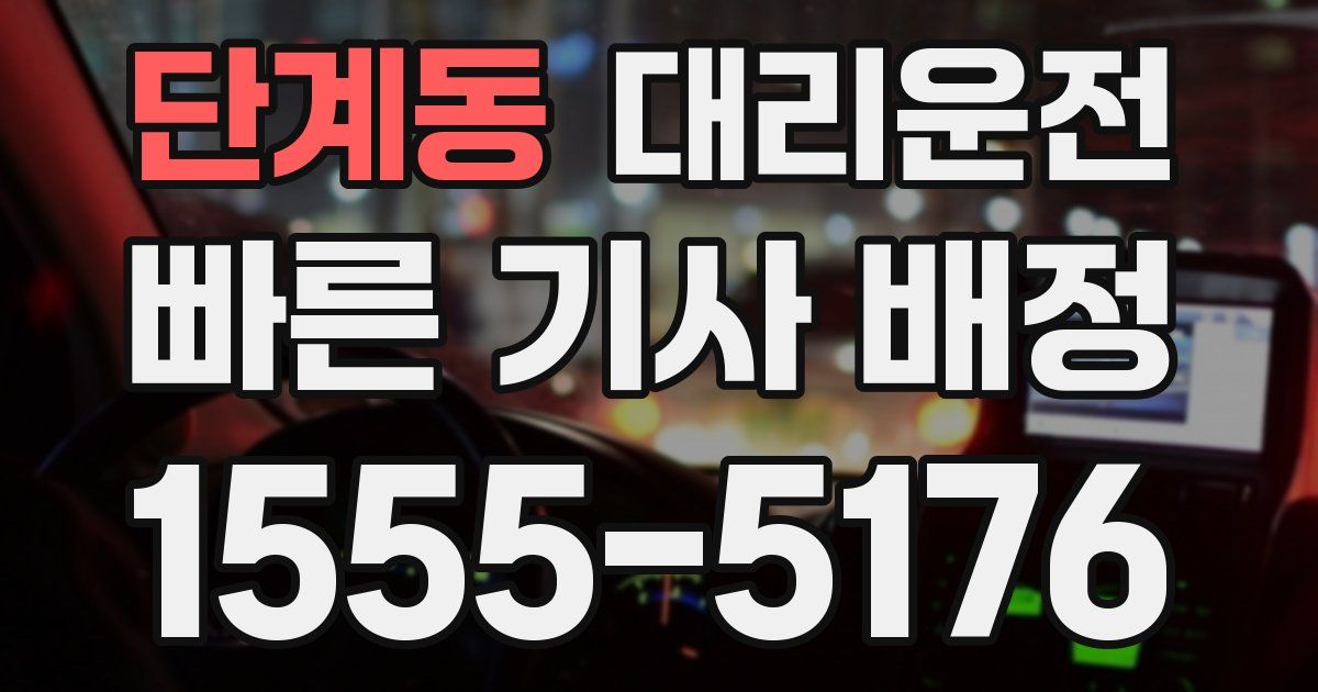 일일대리기사
