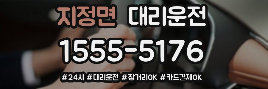 지정면 대리운전