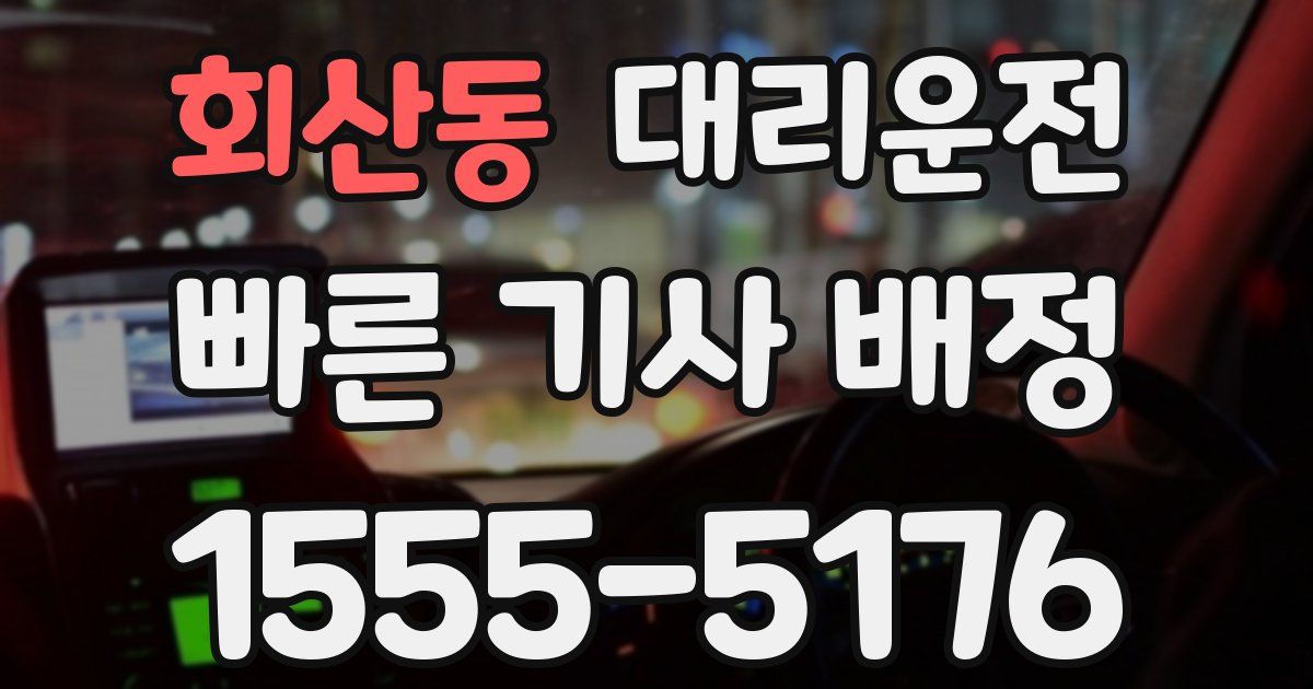 일일대리기사