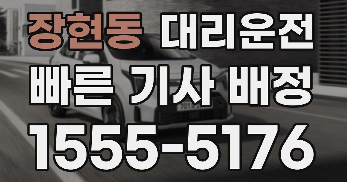 일일대리기사