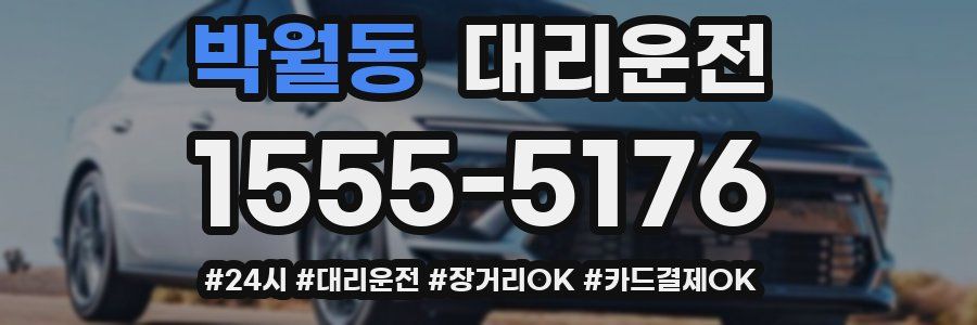 박월동 대리운전