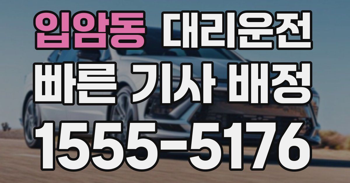 일일대리기사