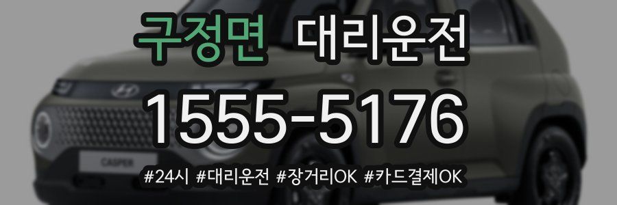 구정면 대리운전