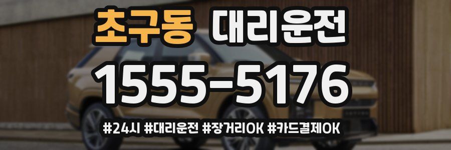 초구동 대리운전