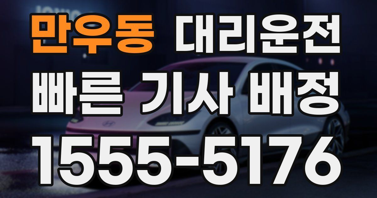 일일대리기사