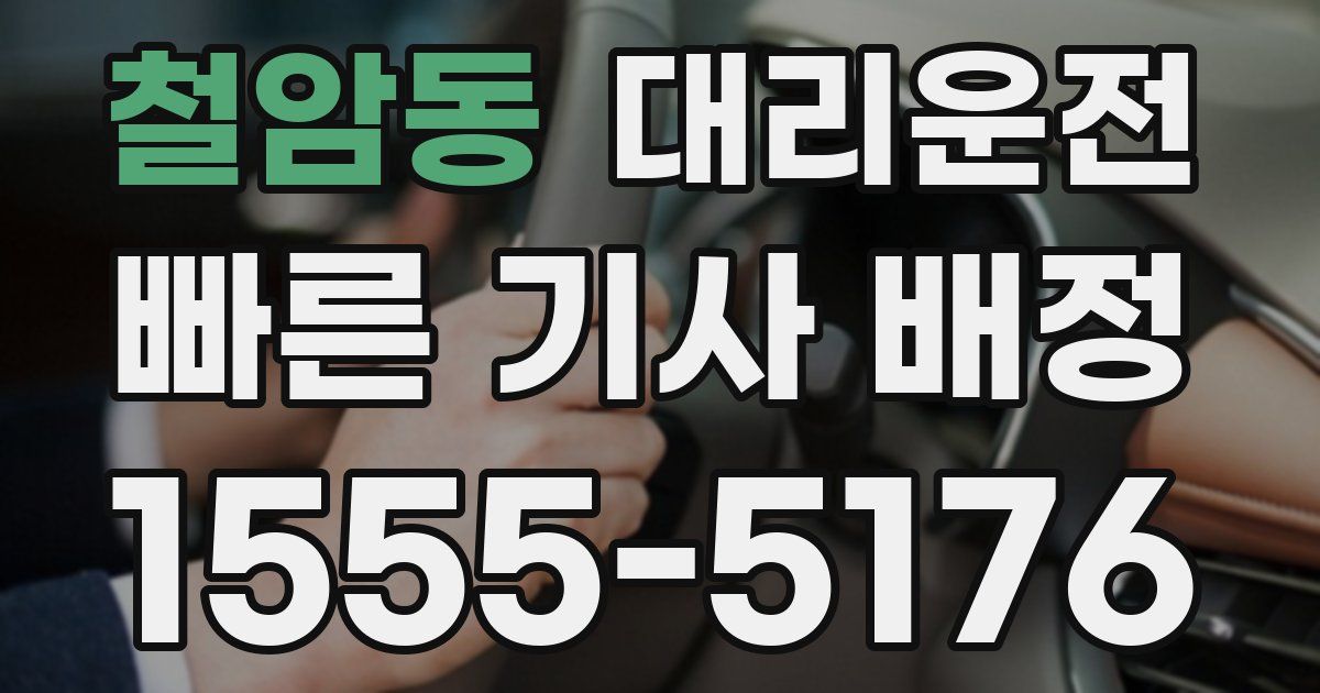 일일대리기사
