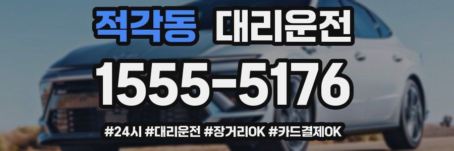 적각동 대리운전