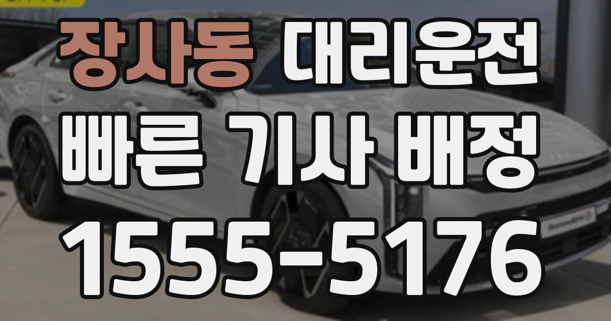 일일대리기사