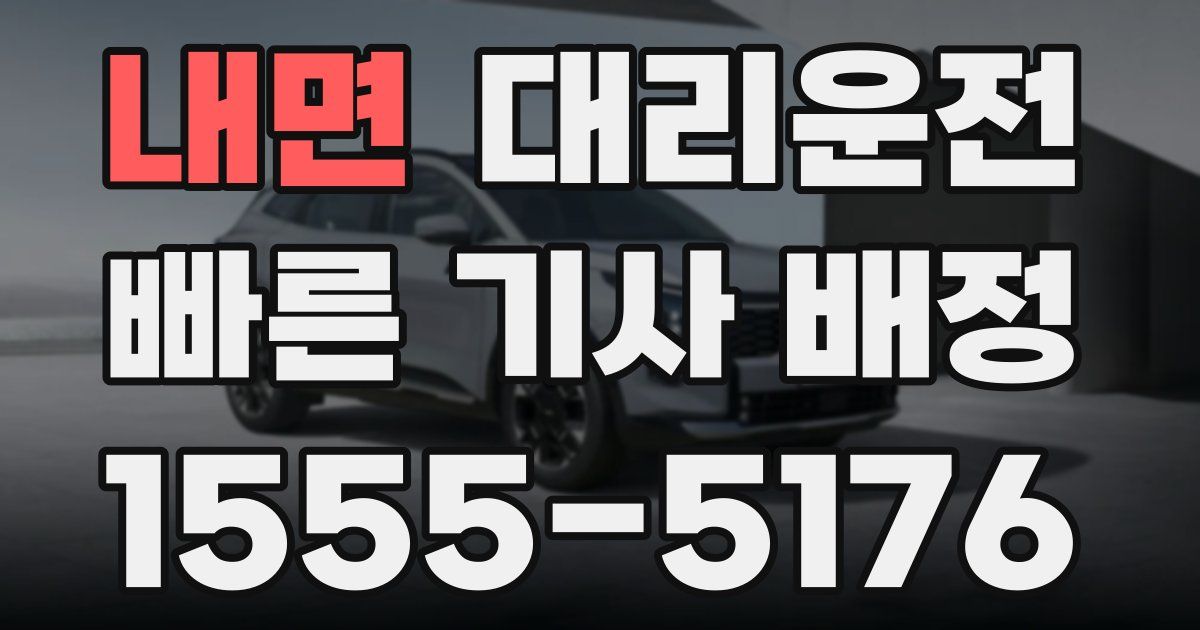일일대리기사