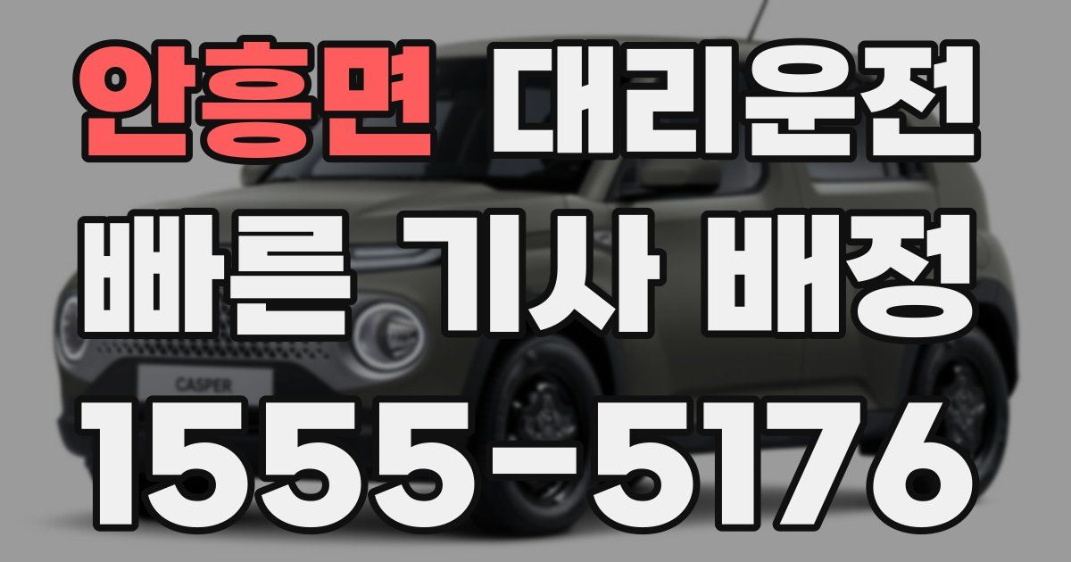 일일대리기사