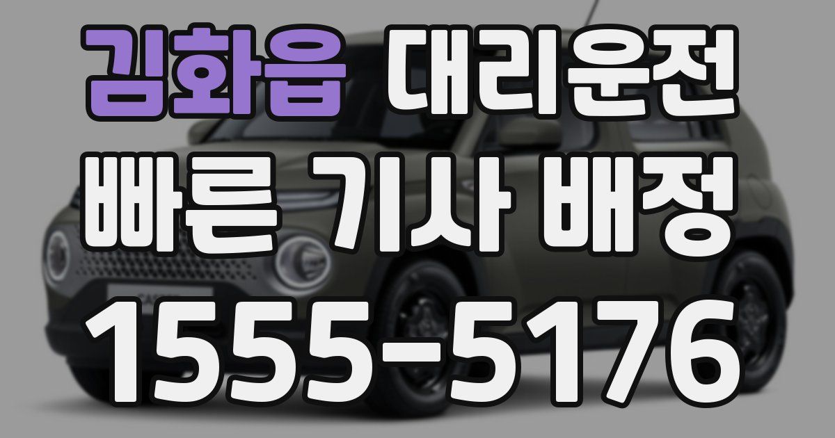 일일대리기사