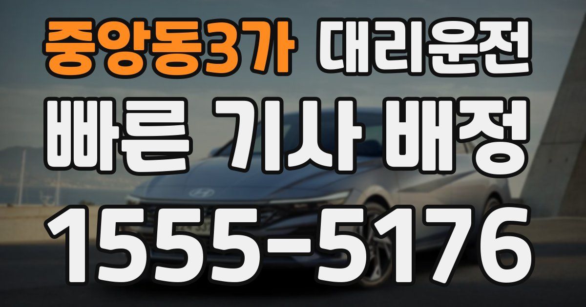 일일대리기사