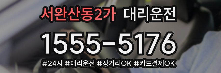 서완산동2가 대리운전