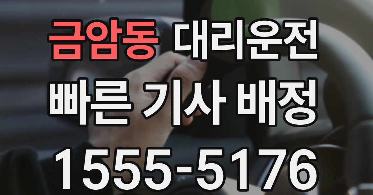 일일대리기사