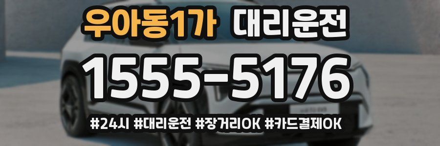 우아동1가 대리운전