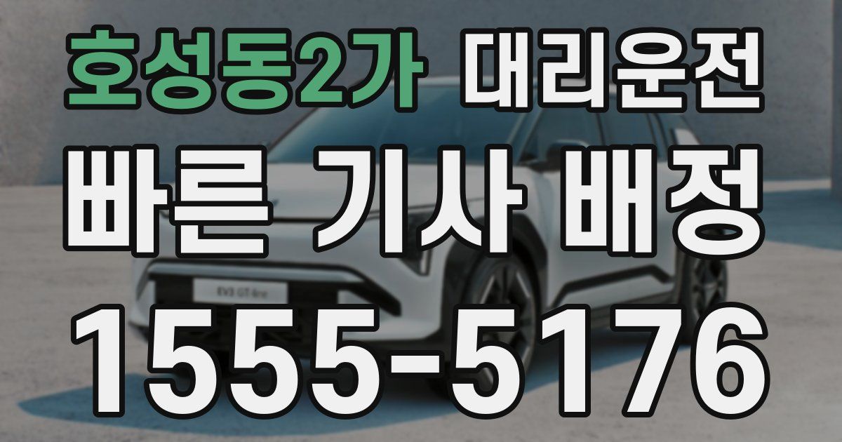 일일대리기사