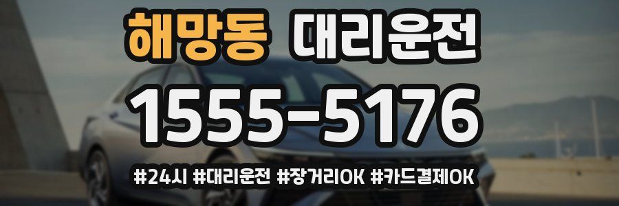 해망동 대리운전