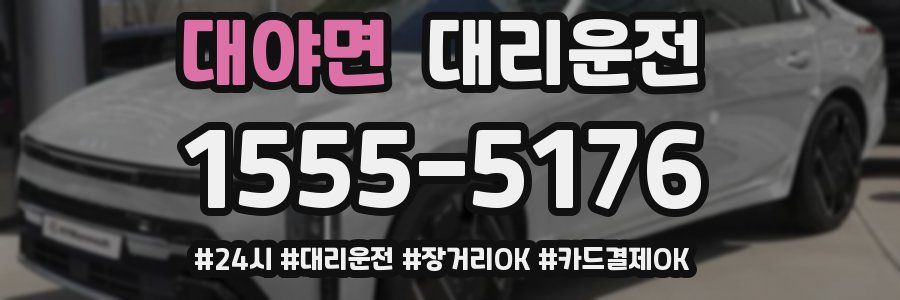 대야면 대리운전