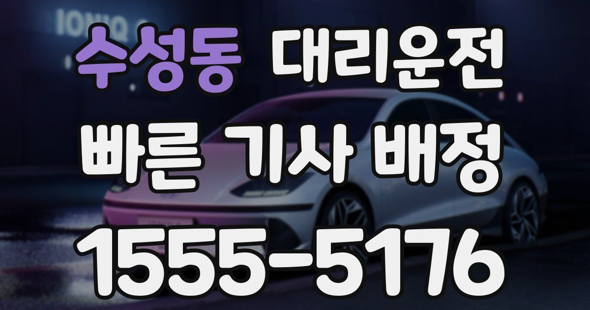 일일대리기사
