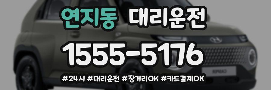 연지동 대리운전