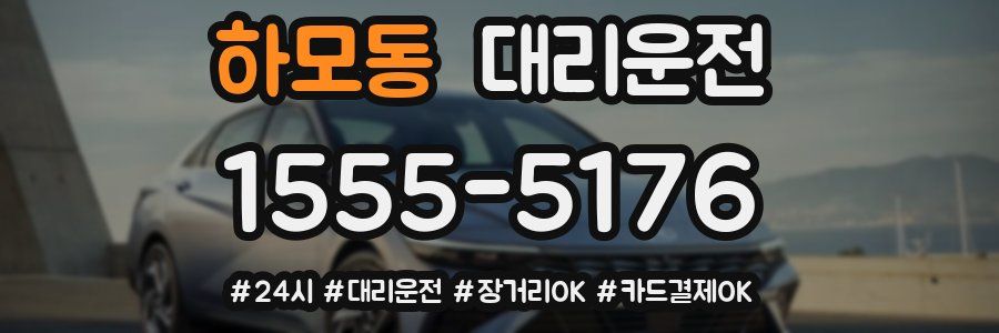 하모동 대리운전