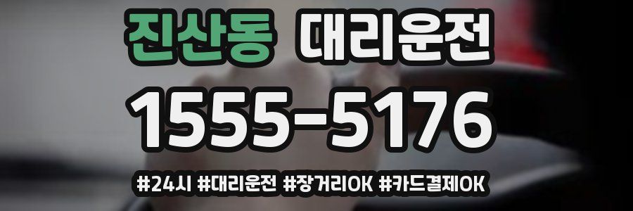 진산동 대리운전
