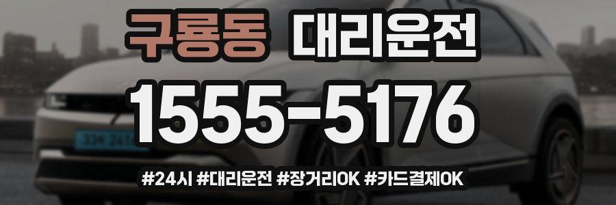 구룡동 대리운전