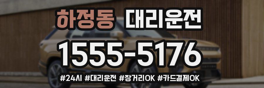 하정동 대리운전