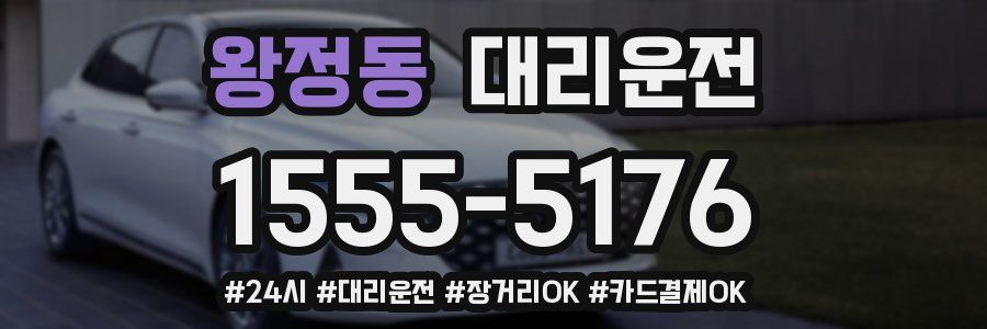 왕정동 대리운전