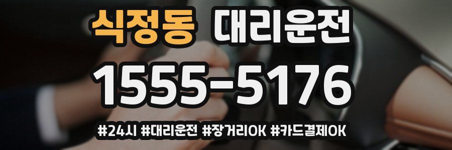 식정동 대리운전