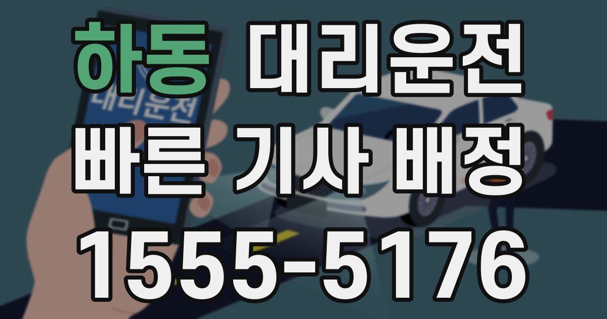 일일대리기사