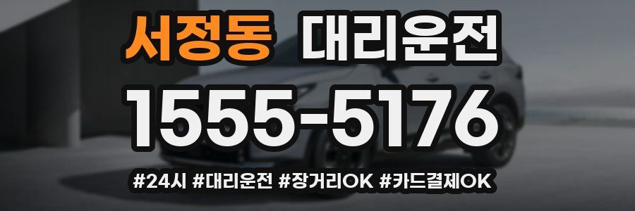 서정동 대리운전