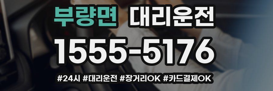 부량면 대리운전