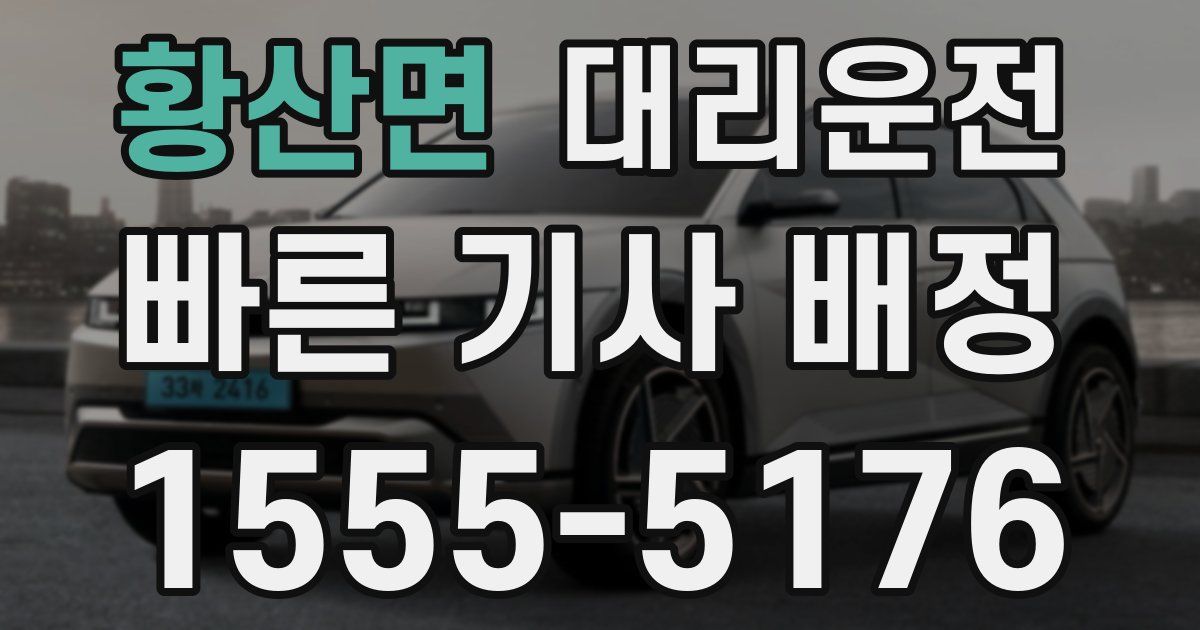 일일대리기사