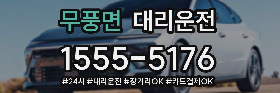무풍면 대리운전