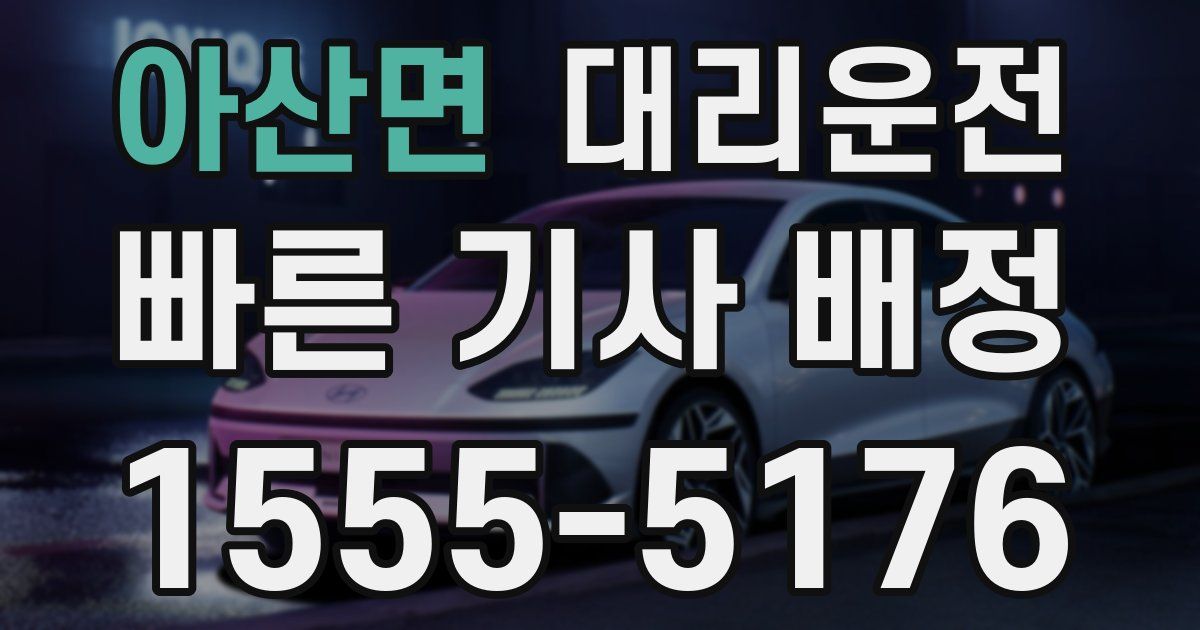 일일대리기사