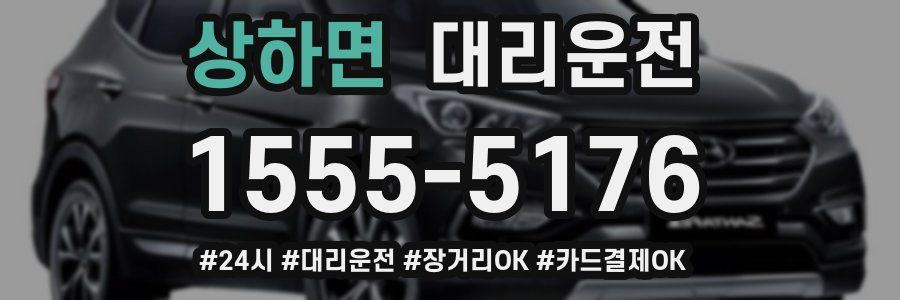 상하면 대리운전