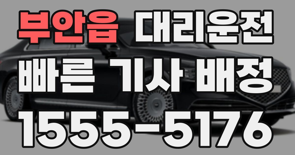 일일대리기사