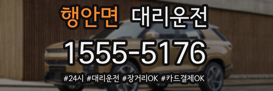 행안면 대리운전