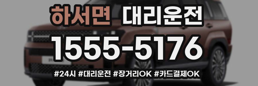 하서면 대리운전