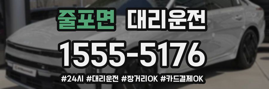 줄포면 대리운전