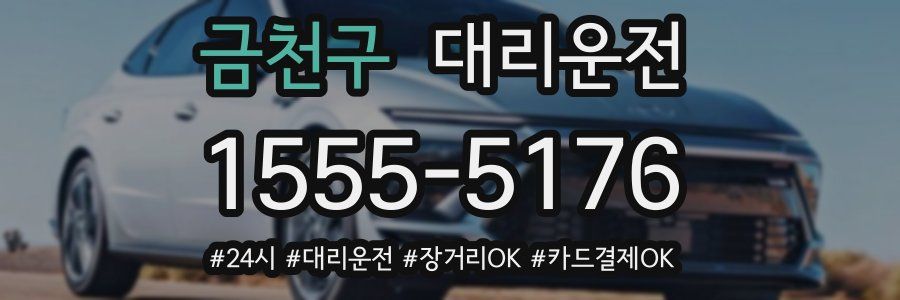 금천구 대리운전