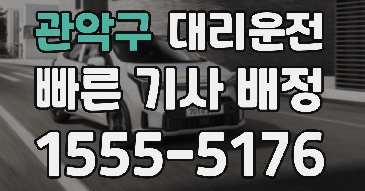 일일대리기사