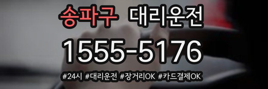 송파구 대리운전