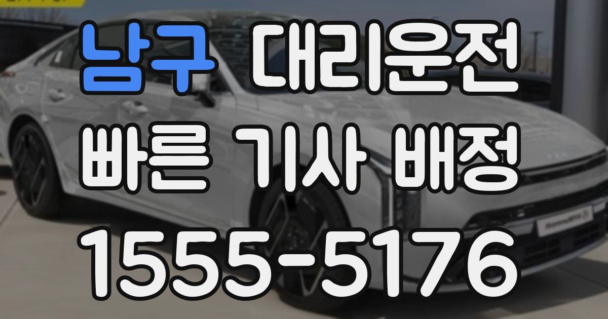 일일대리기사