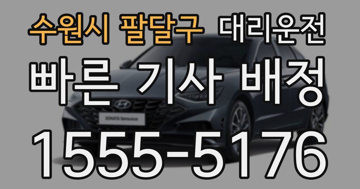 일일대리기사